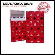 KOTAK ROKOK AKRILIK PREMIUM | KOTAK PENYIMPANAN ROKOK ACRYLIC ELEGAN