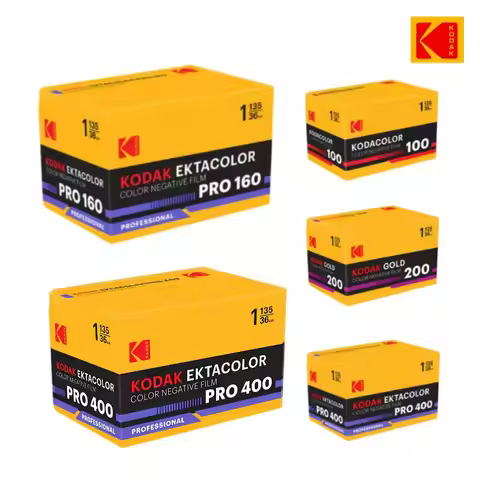 KODAK Color Print 35mm Film 36 Exposure per Roll ColorPlus 200 /UltraMax 400/Gold 200 Fit 1/3/5 Roll
