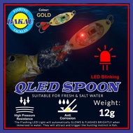 LURE BAKAU QLED SPOON 5cm 12gram/