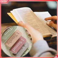 {halfa}  Bible Study Journaling Supplies Journaling Tools Colorful Bible Index Stickers Easy to Use Durable Tabs for Organizing Your Bible Perfect for Southeast Asian Buyers