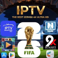 IPTV 4K/12k/8k Ultra HD app with 26K+ global live channels Smarters IPTV IPTV Smarters Pro 9x IPTV/O