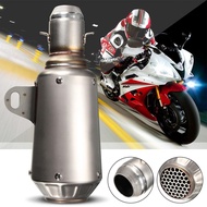51mm Stainless Steel Motorcycle Exhaust Muffler Universal Modified Exhaust Muffler