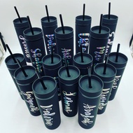 Personalised Skinny Tumbler Customised Water Bottle Gift