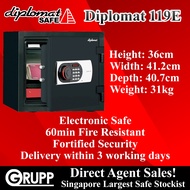 Diplomat 119E Fire Resistant Safe Box (Most Reputable Brand In Singapore)