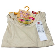 ** Hirai Ryoko * Japan BVD Ultra-Thin 0.45mm Moisture Absorption Heating Eight-Quarter Sleeve Girls 
