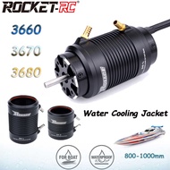 ROCKET-RC 3660 3670 3680 Waterproof Brushless Motor 36-S/36-L Water Cooling Jacket for M41 Catamaran