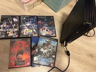 PS2 主機及6隻高達遊戲