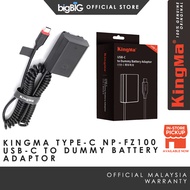 KingMa NP-FZ100 Dummy Battery Kit Charger AC Power Supply Adapter and DC Coupler Dummy Battery Compa