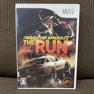 領券免運 近無刮 Wii 極速快感 亡命天涯 Need for Speed The Run 日版 遊戲 19 V092