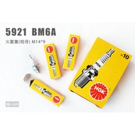 NGK Spark Plug Short Teeth BM6A 5921 Agricultural Machinery Two-Stroke Chainsaw Machine Lawn Mower W