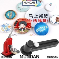 MUNDAN Badge Circle Cutter, Black Rotary Photo Circle Cutter, Paper cutter Circle Cutting Adjustable