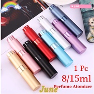 JUNE 8/15ml Mini Travel Size Women Beauty Makeup Tool Perfume Atomizer