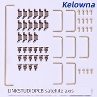 keycap mechanical gaming keyboard kelowna transparent PCB satellite axis mechanical keyboard