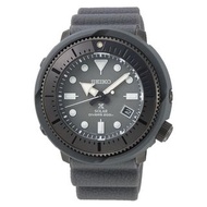 SEIKO ProspeX SNE537 Solar Diver's 200m Grey Watch Date Rubber Steel V157 NOS