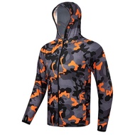 2025 New Outdoor Camouflage Sunscreen Clothing UPF50+Jacket Long Sleeve Unisex Top