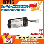 BP15 31450445 GBQ6E 8V 450mAh Battery for Volvo XC90 XC60 XC40 V90 V60 S90 Replacement VCM Gateway M