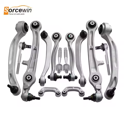 14Pcs For Audi A6 4F0 4FH 4F5 A6L C6 VW Passat 3B 3B2 3B5 3BG Car Front Suspension Control Arms Kit 