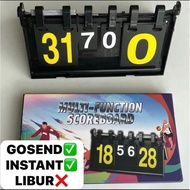 MULTIFUNCTIONAL SCOREBOARD || Multifunction scoreboard futsal badminton tennis volleyball