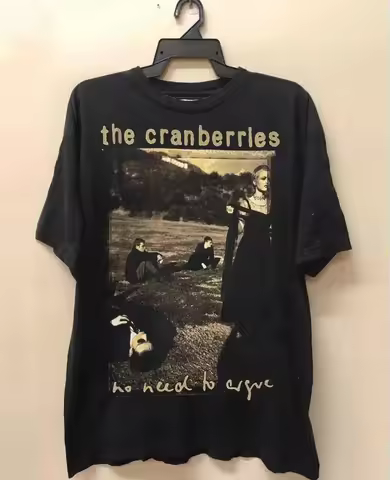 The Cranberries No Need to Argue World Tour 1995 Vintage TShirt, Zombie 1994, Alternative Indie 90s 
