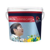 สีน้ำทาภายใน DELTA CLEAN&CARE BASE D ด้าน 1 แกลลอน (1179352)