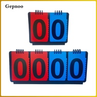 Gepnoo Multi-sport Scoreboard, Flip Number Scoreboard, Durable Table Scoreboard for Volleyball , Foo