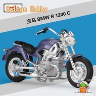 YOYO Hobby YC1 G1 meritor figure 1:18 bmw r 1200 c motorcycle simulation alloy car model toy hm2