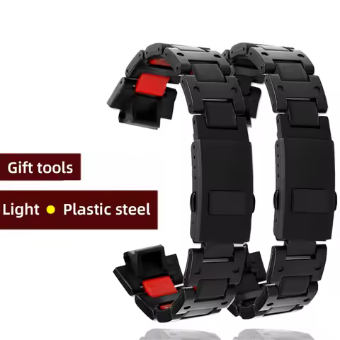 Plastic steel strap for G-SHOCK Casio GW-B5600 DW-6900/9600 DW-5600 GW-M5610 ga2100 bracelet 16mm ‌R