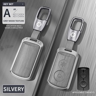 Cover Kunci Yamaha y16zr Xmax y16 Nmax Nvx Aerox Woodgrain Pattern Leather Key Cover Case Accessorie