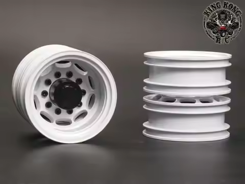 Kingkong Metal 1.75" Rear Wheels (Oval Hole) (2pcs) for Tamiya 1/14 R/C Tractor Trailer D-T002B
