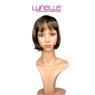 Bobcut w/ Full Bangs Short Synthetic Wig KARLIE 3771RA