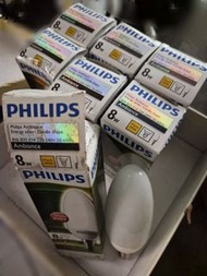飛利浦 悭電炟8W 燭形燈泡E14