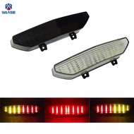 waase For Kawasaki Ninja ZX-6R ZX6R 2007 2008 Rear Tail Light Brake Turn Signals Integrated LED Ligh