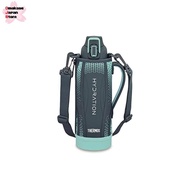 Thermos water bottle vacuum insulated sports bottle 1L navy mint cooling only FHT-1002F NVMT
