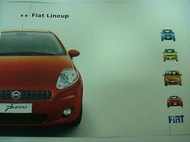 2006 Fiat 飛雅特 panda climbing multipla barchetta 型錄