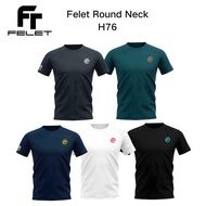 FELET Shirt Round Neck H76 Silicone 3D Logo (6 COLORS)
