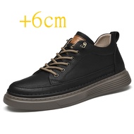 Genuine Leather Heightening Shoes Elevator Shoes Height Increase Shoes Men Height Increase Shoes ole