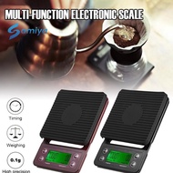 V60 digital timer coffee scale / 5kg coffee drip scale with guarantee / kitchen scale kitchen scale