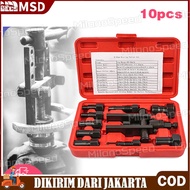 10pcs Bearing Puller Set Treker Pencabut Bearing Set Treker Cabut Bearing Dalam Treker Pembuka Beari
