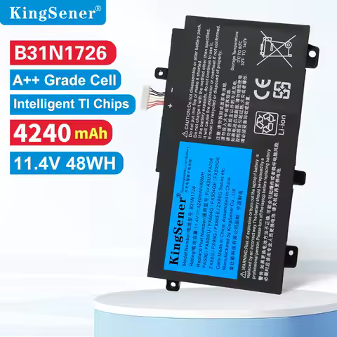 KingSener B31N1726 B31BN91 For ASUS FX504 FX86 FX80GM FX505GE FX505DT FX80GE PX505GE PX505GD FX505GM