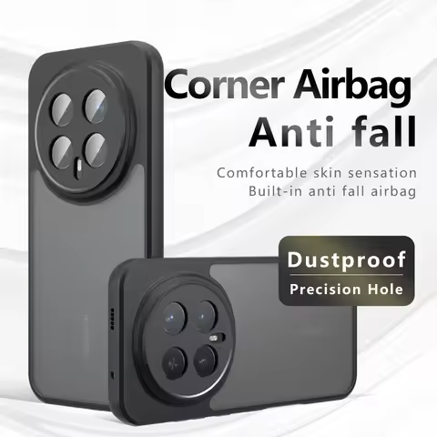 For Honor Magic 8 Airbag Super Protection Soft Clear Matte Back Cover For Magic 8 Pro 5G Phone Case