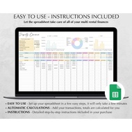 [EXCEL TEMPLATE] Airbnb Finance Tracking