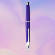 【ZU store】 MAJOHN A2 Press Resin Fountain Pen Retractable EF Nib With Clip&Converter Ink Pen Office