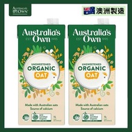 Australia's Own - 澳洲有機無糖燕麥奶 1公升 (2件) Oat Milk Unsweetened (此日期前最佳 04/08/2026)