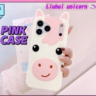 casing iphone16/17/15/14/13 Cartoon Three-Dimensional Pony Phone Case Phone Case J3FG