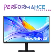 Samsung Flat 27" 4K HEIGHT ADJUSTABLE VIEWFINITY S8 Monitor LS27D804UAEXXS (3 YEARS WARRANTY BY BAN 