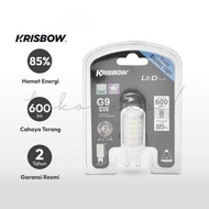 PUTIH Tokoready - Krisbow 5 Watt Cool Daylight G9 Led Bulb - White