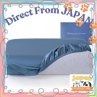 【Direct From Japan】
Silk-Like Cooling Pillowcase - 43x63cm, Easy to Remove, Smooth Texture, Reduces 
