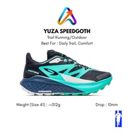 910 Nineten Yuza Speedgoth Black/TOSCA Blue-Navy Running Shoes, Outdoor, Tracking