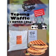 Tepung Waffle 1 kotak 10kg  (Mesin Waffle Jenama Eagle)