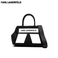 KARL LAGERFELD - K/IKONIK PIN LEATHER CAMERA BAG 240W3885 กระเป๋าถือ